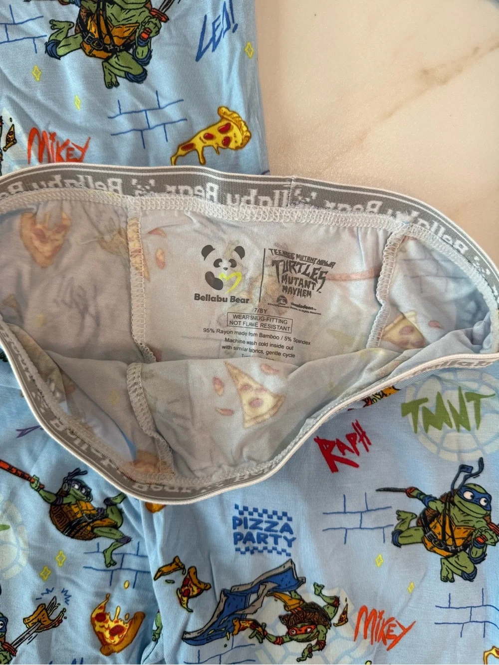 Bellabu Bear Teenage Mutant Ninja Turtles: Mutant Mayhem Movie Pajamas Set